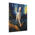 thumbnail image 1 of Sikiie Vintage Starry Sky Labrador Print Canvas Decorative Hanging Painting, Anti-shrinkage Hanging Frame, Suitable for Home, Office Wall Decorations, 1 of 6