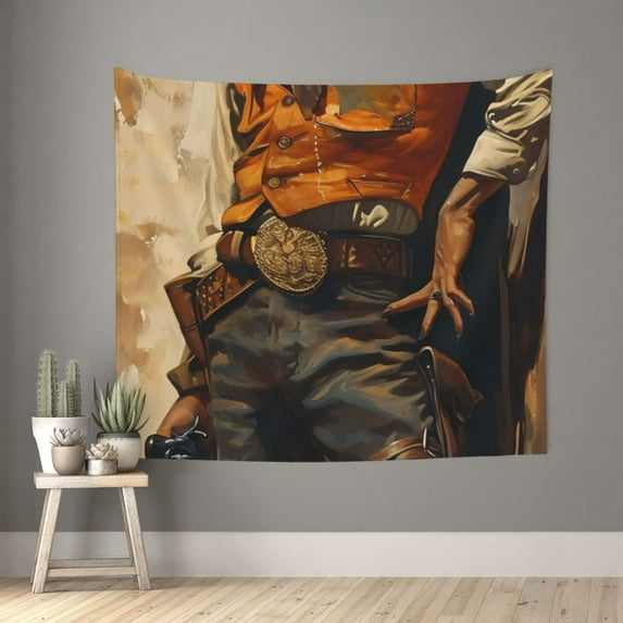 Sikiie Vintage Style Elk tapestry wall hanging home decor for bedrooms, living rooms, dorms 60x51in