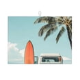 thumbnail image 1 of Sikiie Vintage Surf Van Beach Dish Drying Mat, Kitchen Counter Mat, Self Drying Mat for Kitchen Counter Dish Drying Pad ,for Dishes, Utensils, Pots and Pans(24" x 18"), 1 of 7