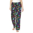 thumbnail image 1 of Sikiie Watercolor Floral Paisley Women’s Ultra-Soft Comfy Lounge Pants Sleepwear Comfy Lounge Pants Drawstring Sleep Bottoms with PocketsMedium, 1 of 6