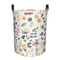 thumbnail image 1 of Sikiie Watercolor Floral Print Round Dirty Clothes Basket, Waterproof Standing Foldable Storage Basket, for Laundry Room, Bedroom, Bathroom Storage-Medium, 1 of 6