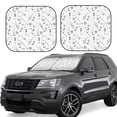 thumbnail image 1 of Sikiie Watercolor Wildflower Print Foldable Car Windshield Sun Visor, Car Window Sunshade Suitable for Sedan, SUV and Truck Car Accessories-Medium, 1 of 6