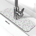 thumbnail image 1 of Sikiie Watercolor Wildflower Splash Guard for Sink Faucet-1 PC Super Absorbent Fast Drying Mat Sink Gadgets-Splash Guard for Kitchen, Sink Mat, 1 of 7