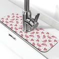 thumbnail image 1 of Sikiie Watermelon Splash Guard for Sink Faucet-1 PC Super Absorbent Fast Drying Mat Sink Gadgets-Splash Guard for Kitchen, Sink Mat, 1 of 7