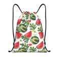 thumbnail image 1 of Sikiie Watermelons Drawstring Backpack Drawstring Bags, Draw String Back Bag for Sports, Gym, Travel, Swimming, Beach-Medium, 1 of 6