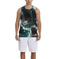 thumbnail image 1 of Sikiie Wave Ocean Animal Shark Basketball Jersey Reversible Men's Mesh Athletic Sports Shirts Training Practice S-4XL3X-Large, 1 of 6