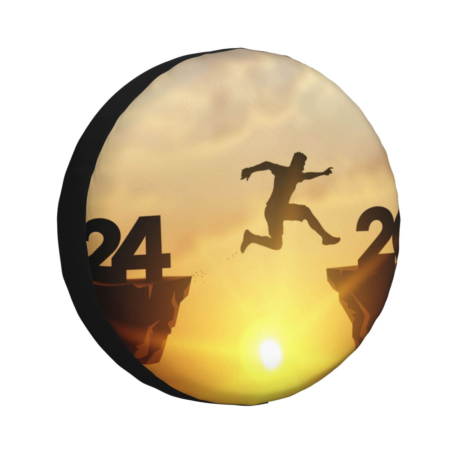 Sikiie Merry Christmas In 2025 PVC Leather Spare Tire Wheel