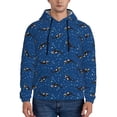 thumbnail image 1 of Sikiie Whales Swim Men's Hoodie, Essentials Hoodie, Sweatshirt, Pullover Hooded Sweatshirt for Men-4X-Large, 1 of 7