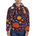 thumbnail image 1 of Sikiie Whimsical Autumn Forest Men's Hoodie, Essentials Hoodie, Sweatshirt, Pullover Hooded Sweatshirt for Men-Large, 1 of 7