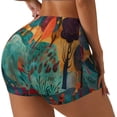 thumbnail image 1 of Sikiie Whimsical Forest Scene Workout Shorts Women Scrunch Butt Gym Shorts Seamless High Waist Tummy Control Yoga Biker Athletic Shorts-Medium, 1 of 8