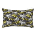 thumbnail image 1 of Sikiie White Retro Off-Road Vehicle Print Plush Pillow Cover, Wrinkle-proof and Stain-resistant Pillow Protector without Pillow Core, Home Decoration-16"x24", 1 of 1