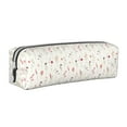 thumbnail image 1 of Sikiie Wildflower Watercolor Leather Pencil Case, Makeup Pouch, Zipper Pouch for Daily Essentials, Storage Organizer, Cosmetics and Stationary Bag, 1 of 7