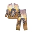 thumbnail image 1 of Sikiie Wildlife Protection Mens Pajama Set, Soft Warm Long Sleeve Sleepwear, Cozy Button-Down Pjs for Men-XX-Large, 1 of 7