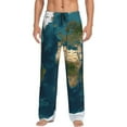 thumbnail image 1 of Sikiie World Map Pajama Pants Men, PJ Bottoms, Sleep & Lounge Pants-X-Large, 1 of 6