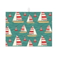 thumbnail image 1 of Sikiie Yachts And Buoys Dish Drying Mat, Kitchen Counter Mat, Self Drying Mat for Kitchen Counter Dish Drying Pad ,for Dishes, Utensils, Pots and Pans（24" x 18"）, 1 of 7