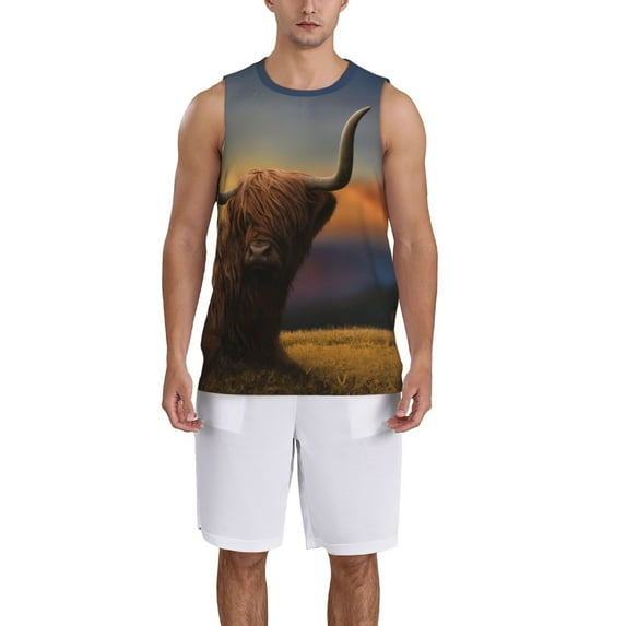 Sikiie Yak Basketball Jersey Reversible Men's Mesh Athletic Sports Shirts Training Practice S-4XLX-Large