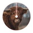 thumbnail image 1 of Sikiie Yak Nativity Christmas Tree Skirt, Jesus Christian Winter Holiday Tree Mat Decoration(30-48IN)30", 1 of 6