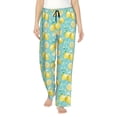 thumbnail image 1 of Sikiie Yellow Lemon Women’s Ultra-Soft Comfy Lounge Pants Sleepwear Comfy Lounge Pants Drawstring Sleep Bottoms with PocketsSmall, 1 of 6