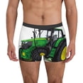 thumbnail image 1 of Sikiie big farm tractor Print Men's Boxer Briefs, Elastic Waistband Boxer Briefs Leggings-Medium, 1 of 5