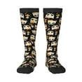 thumbnail image 1 of Sikiie cat sugar skulls Knee Socks, High Socks Long Stretchy Sock Women Knee High Stocking, Long Socks for Women, 1 of 6