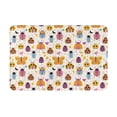 thumbnail image 1 of Sikiie cute bugs Print Flannel Anti-slip Floor Mat 16x24in, Thickened Dustproof Entrance Door Mat Floor Mat for Kitchen, Bathroom, Laundry Room, 1 of 7