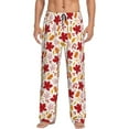 thumbnail image 1 of Sikiie fall laef Maple Pajama Pants Men, PJ Bottoms, Sleep & Lounge Pants-XX-Large, 1 of 6
