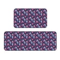 thumbnail image 1 of Sikiie funny Skull daisy flower Kitchen Mat 2 PCS Cushioned Kitchen Rug, Waterproof Non-Slip Kitchen Mats for Kitchen, Floor Home, Sink, Laundry, 1 of 6