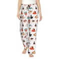 thumbnail image 1 of Sikiie funny cats celebrating Valentine's Day Print Women’s Lounge Pants, Lounge Pants Sleep Bottoms, Lounge for Women, Womens Pajama Pants-X-Large, 1 of 6