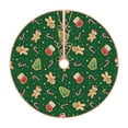thumbnail image 1 of Sikiie green Christmas Element Christmas Tree Skirt, Christmas Tree Decorations, Christmas Decor, Tree Mat Decoration(30-48IN)-36", 1 of 6