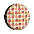 thumbnail image 1 of Sikiie pirate Octopus Tire Cover Wheel Protectors Tyre Covers Weatherproof Wheel Covers Universal Fit for Trailer Rv SUV Truck Camper Travel Trailers-14 inch, 1 of 6