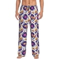 thumbnail image 1 of Sikiie record rock Skull star Mens Pajama Pants Sleep & Lounge Pants, PJ Bottoms With elastic waistb and Pockets Medium, 1 of 6
