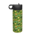 thumbnail image 1 of Sikiie traditional Irish colours Print 18OZ Insulated Straw Cup, Portable Leak-proof Sports Water Bottle, Stainless Steel Water Cup Suitable for Home and Outdoor, 1 of 8