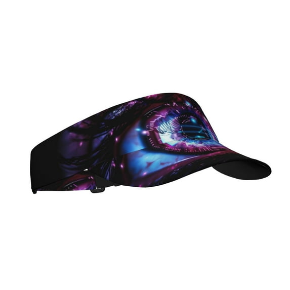 Sikiie v Sun Visor Hat Adjustable Velcro Golf Visor Sports Sunscreen Visor Hat for Outdoor Activities