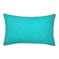 thumbnail image 1 of Sikiie water droplets Print Plush Pillow Cover, Wrinkle-proof and Stain-resistant Pillow Protector without Pillow Core, Home Decoration-14"x20", 1 of 6