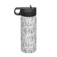 thumbnail image 1 of Sikiie white Moose winter tree Print 18OZ Insulated Straw Cup, Portable Leak-proof Sports Water Bottle, Stainless Steel Water Cup Suitable for Home and Outdoor, 1 of 8