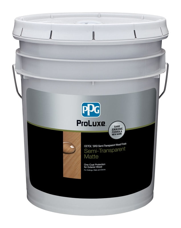 Sikkens PROLUXE Transparent Clear Wood Finish - 1 Quart, Solvent-Based, Satin Sheen For Doors & Windows