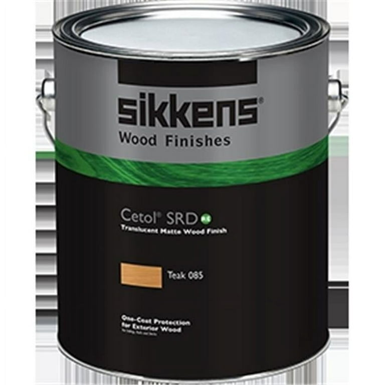 Sikkens SIK240-085.01 1 Gallon Cetol SRD Exterior Wood Finish Translucent -  Teak 085 