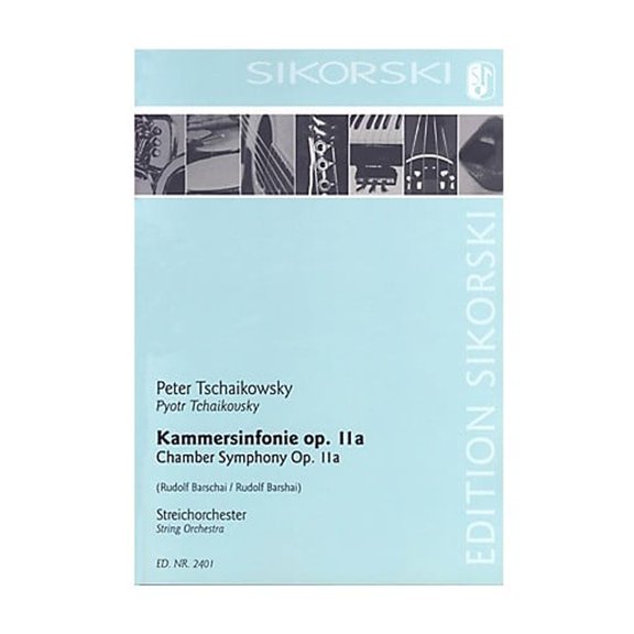 Sikorski Chamber Symphony, Op. 11a String Orchestra Series Composed by Pyotr Il'yich Tchaikovsky