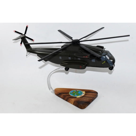 Sikorsky® CH-53D SEA STALLION™, HMH-462 Heavy Haulers (YF-7), 1/74th (16") Scale Mahogany Model
