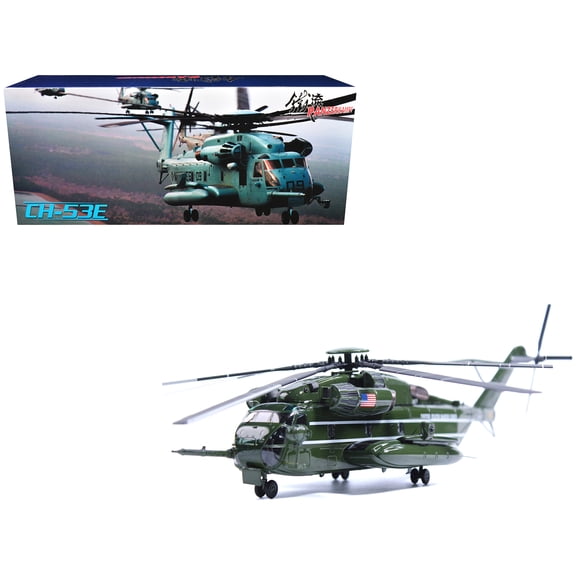 Sikorsky CH-53E Sea Stallion Helicopter #32 "MCAS Quantico, VA" United States Marine Corps 1/72 Diecast Model by Panzerkampf