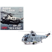 Sikorsky SH-3H Sea King Helicopter "Eightballers, Carrier Air Wing 14" 1990s US Navy 1/72 Diecast Model by Legion