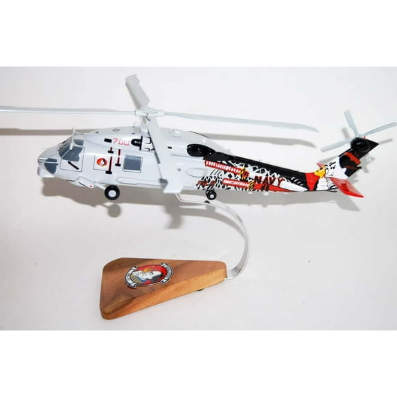 SH-60B, HSL-51 Warlords (2011), 16" Mahogany Scale Model