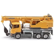 Siku 1859 Telescopic Crane Truck, 187 Scale, Yellow