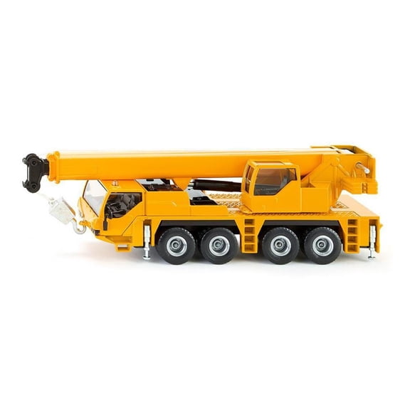 Siku Metal/Plastic Mobile Crane Truck, 1:55, Yellow