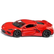 Siku Metal/Plastic Chevrolet Corvette Stingray, 150, Red