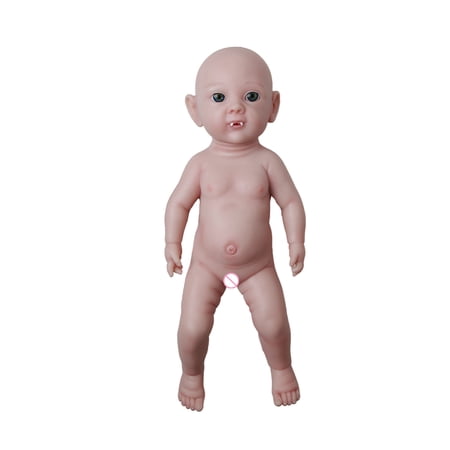 Sil-Gel Mall's Baby Doll, Full Body Silicone Vampire Kids Doll Set With Clothes and Accessories