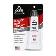 AGS Sil-Glyde Silicone Brake Lubricant - 0.5 oz High-Temperature Rubber-Safe