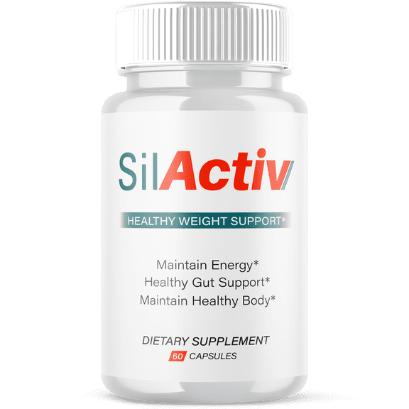SilActiv Advanced Formula Pills Supporting Energy and Healthy Lifestyle Sil Activ 60 Capsules
