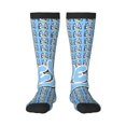 thumbnail image 1 of Silaia Bluey Print Socks For Women Men,Crew Socks,Sporty Calf Socks,Casual Socks, Design Socks for Hiking, Sport, 1 of 6