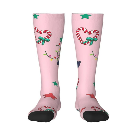 Silaia Bluey Print Socks For Women Men,Crew Socks,Sporty Calf Socks,Casual Socks, Design Socks for Hiking, Sport